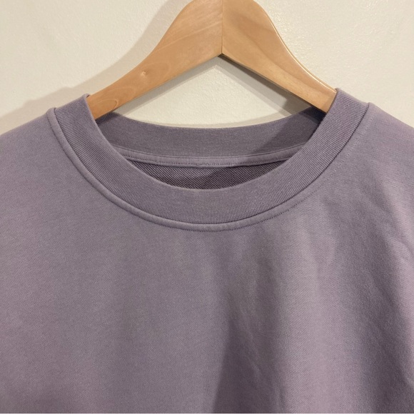 SOLD     Lululemon Perfectly Oversized Crewneck Sweatshirt Pullover Sz 8-10 - Picture 4 of 9